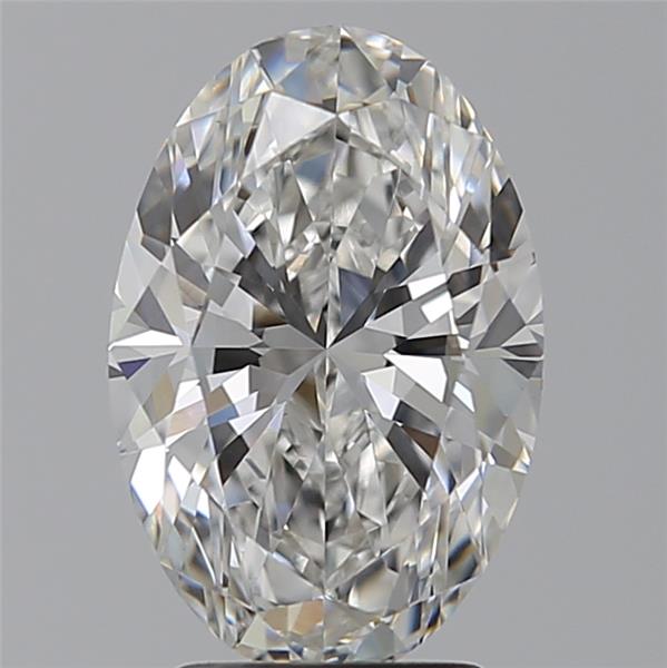3.08 ct. oval Lab Grown Diamond front image