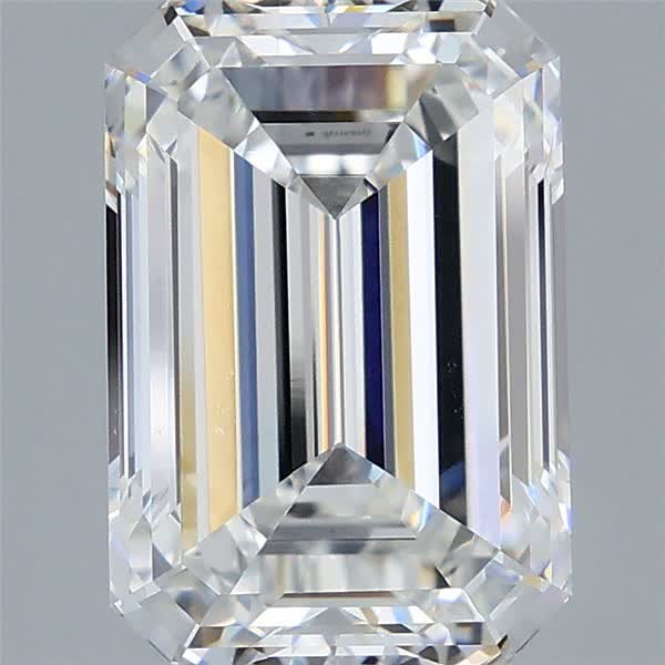 4.02 ct. emerald Lab Grown Diamond front image