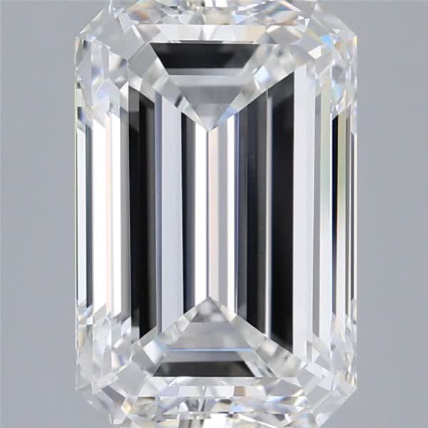 4.03 ct. emerald Lab Grown Diamond front image