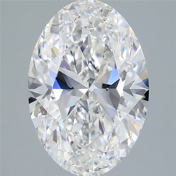 4.01 ct. oval Lab Grown Diamond front image