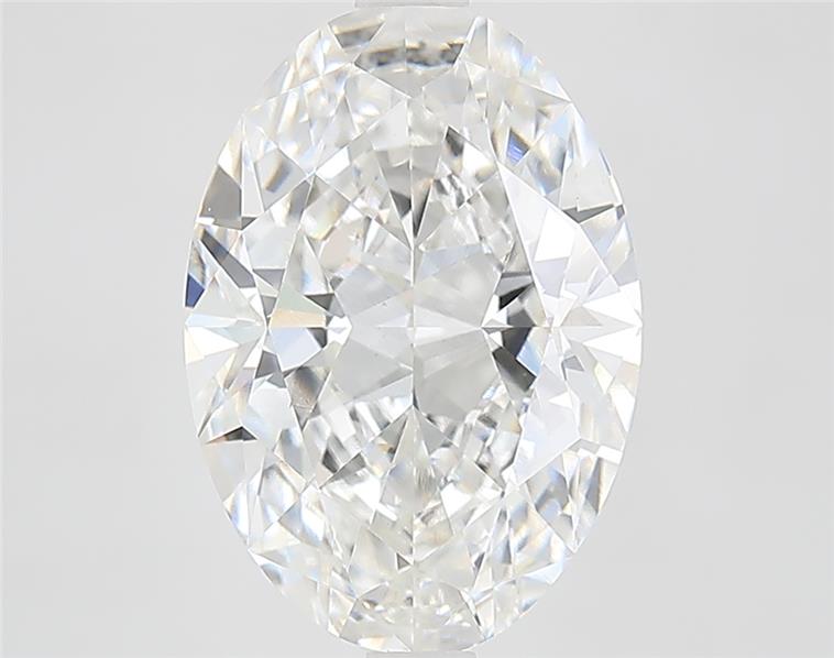3.47 ct. oval Lab Grown Diamond front image