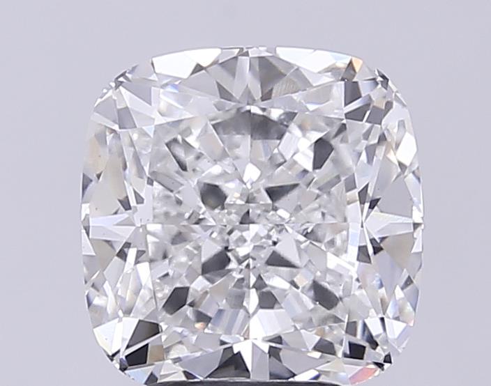 4.05 ct. cushion Lab Grown Diamond front image