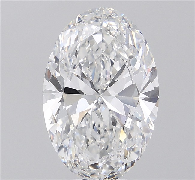 5.01 ct. oval Lab Grown Diamond front image