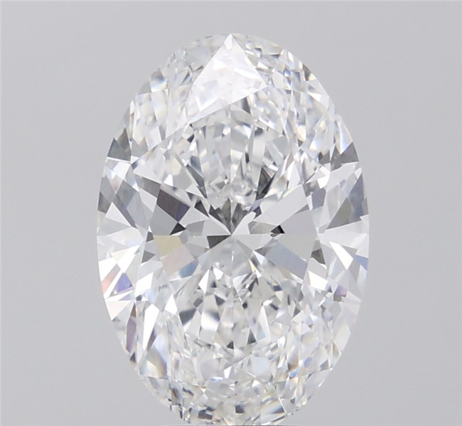 5.00 ct. oval Lab Grown Diamond front image