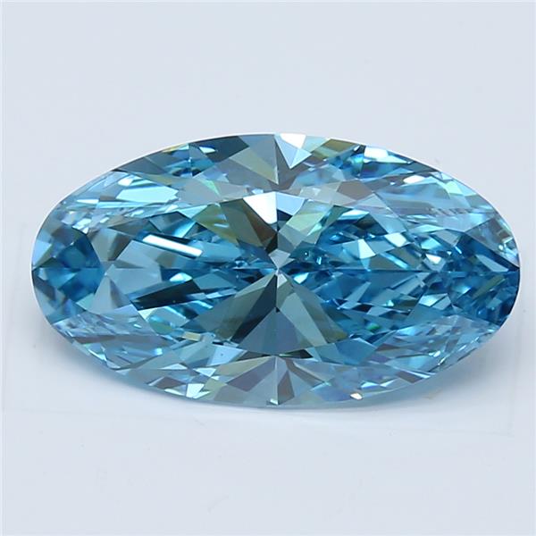 3.50 ct. oval Lab Grown Diamond front image
