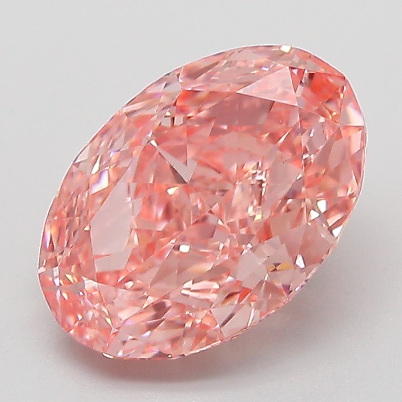 3.04 ct. oval Lab Grown Diamond front image