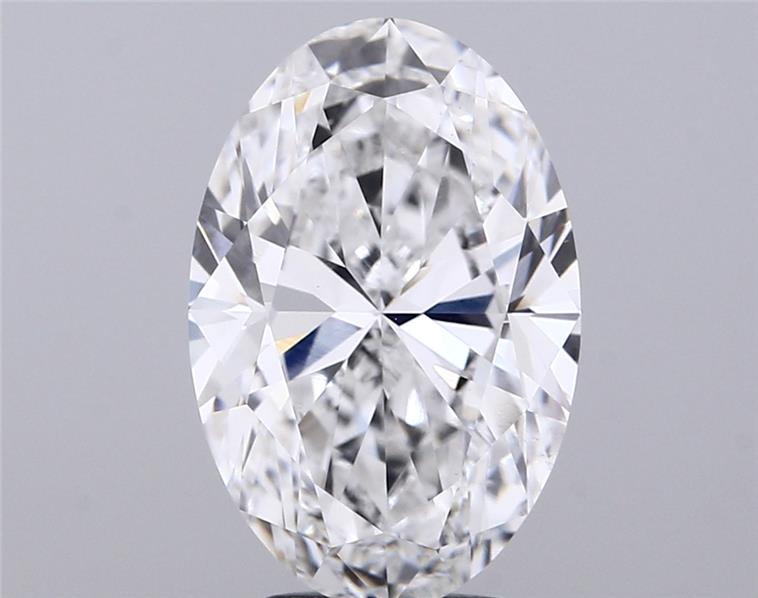 4.02 ct. oval Lab Grown Diamond front image