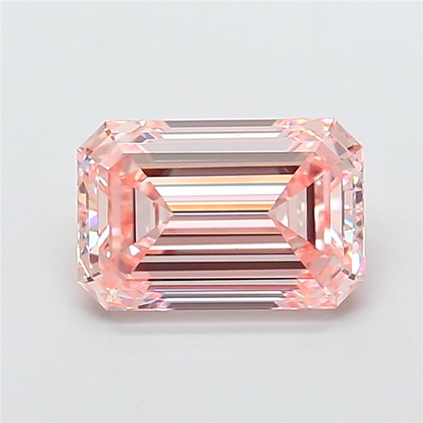3.04 ct. emerald Lab Grown Diamond front image