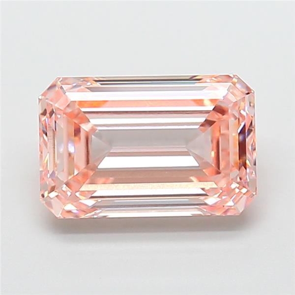 4.05 ct. emerald Lab Grown Diamond front image