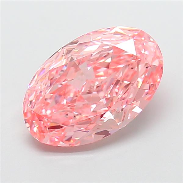 4.03 ct. oval Lab Grown Diamond front image