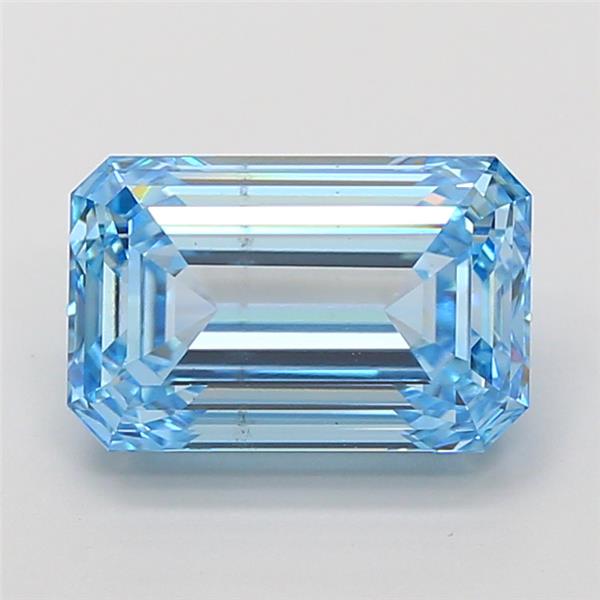 4.01 ct. emerald Lab Grown Diamond front image