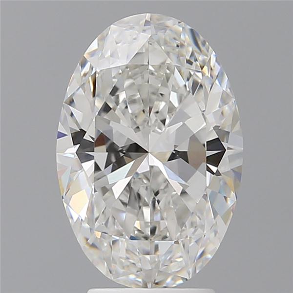 4.02 ct. oval Lab Grown Diamond front image