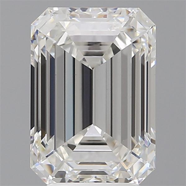 4.01 ct. emerald Lab Grown Diamond front image