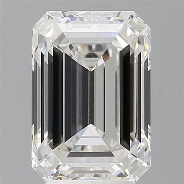 4.09 ct. emerald Lab Grown Diamond front image