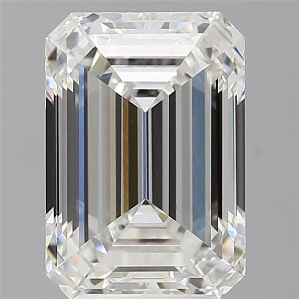 4.60 ct. emerald Lab Grown Diamond front image