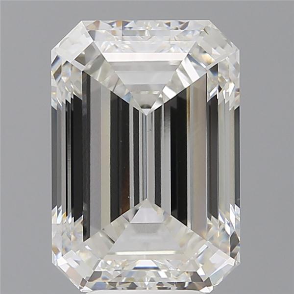 6.58 ct. emerald Lab Grown Diamond front image