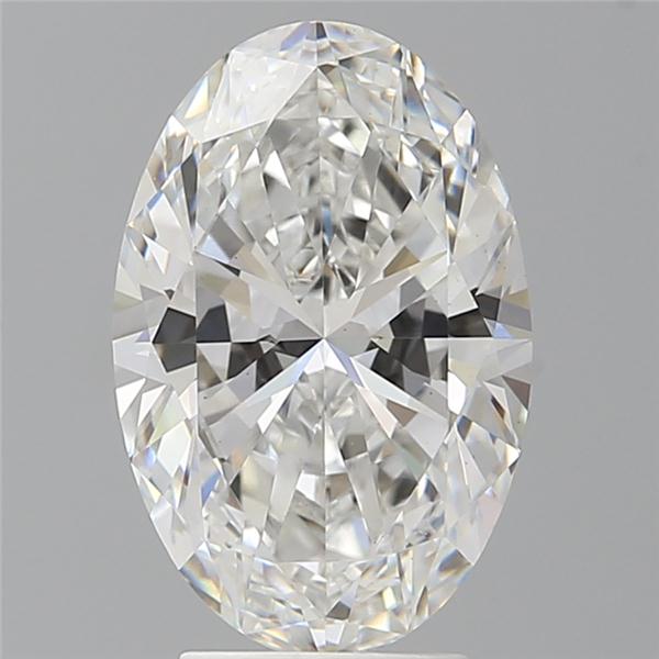 4.05 ct. oval Lab Grown Diamond front image