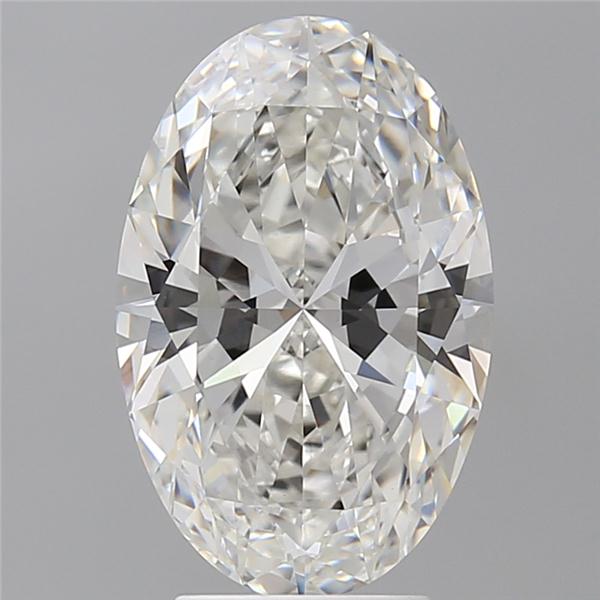 4.06 ct. oval Lab Grown Diamond front image