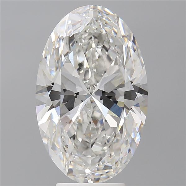 5.59 ct. oval Lab Grown Diamond front image