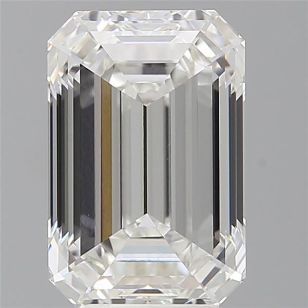 5.02 ct. emerald Lab Grown Diamond front image