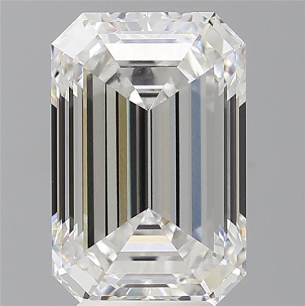 5.10 ct. emerald Lab Grown Diamond front image
