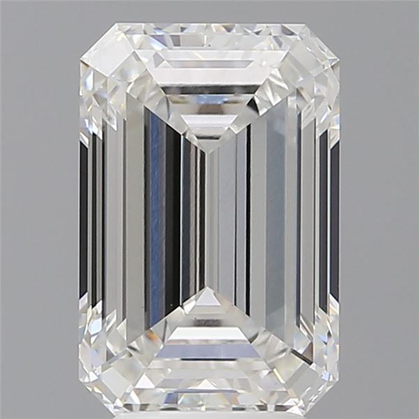4.54 ct. emerald Lab Grown Diamond front image
