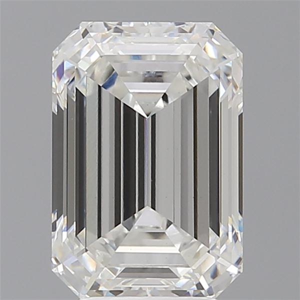 4.05 ct. emerald Lab Grown Diamond front image