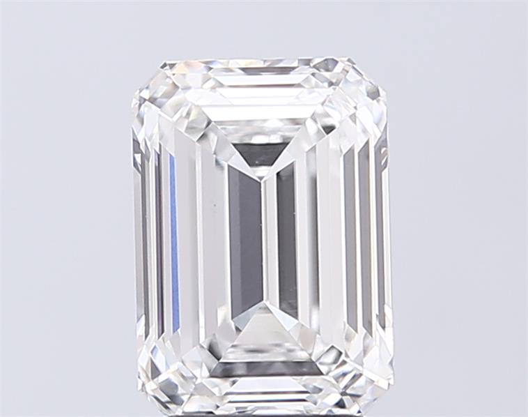 3.10 ct. emerald Lab Grown Diamond front image