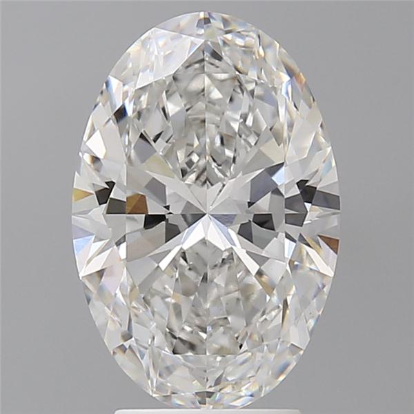 3.60 ct. oval Lab Grown Diamond front image