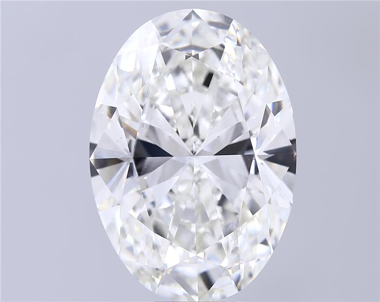 15.02 ct. oval Lab Grown Diamond front image