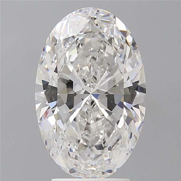 3.60 ct. oval Lab Grown Diamond front image