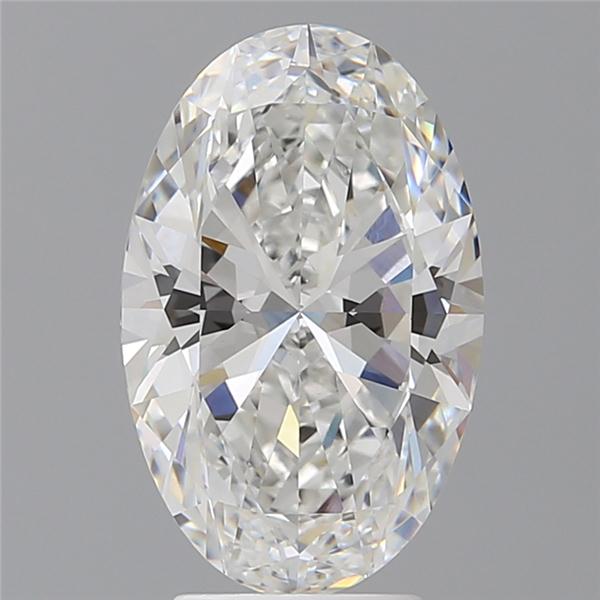 4.09 ct. oval Lab Grown Diamond front image