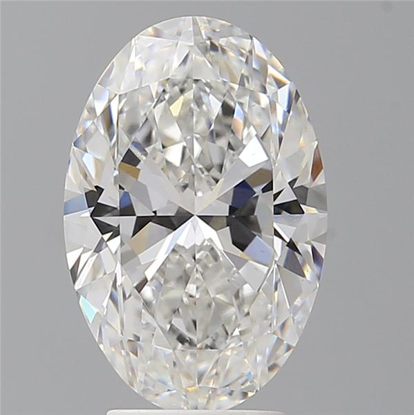 4.06 ct. oval Lab Grown Diamond front image