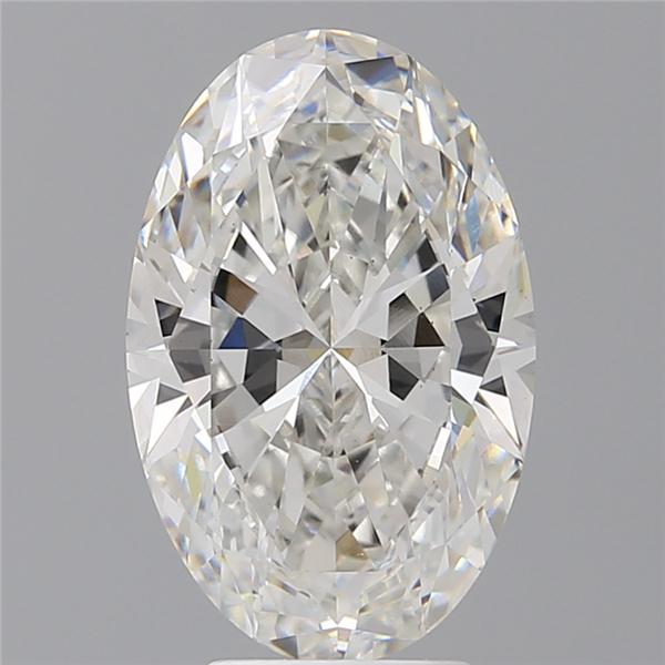 4.60 ct. oval Lab Grown Diamond front image