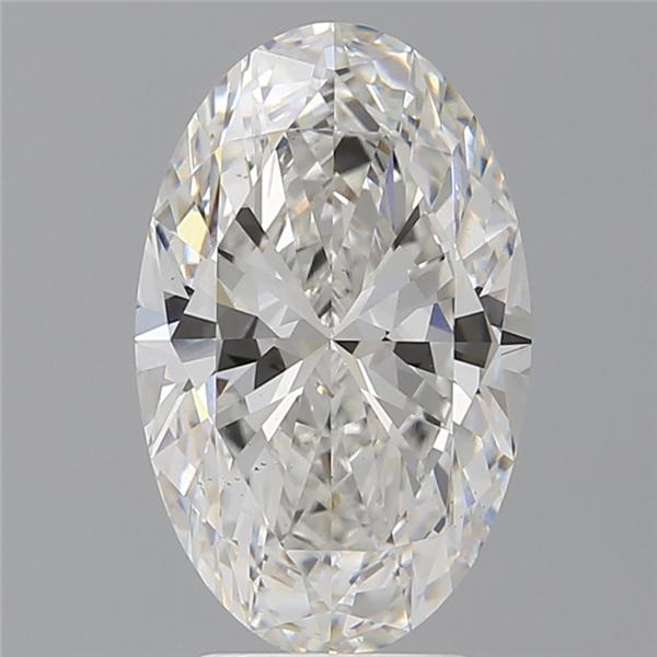 4.05 ct. oval Lab Grown Diamond front image