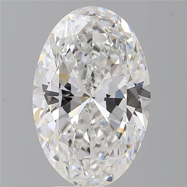 4.54 ct. oval Lab Grown Diamond front image