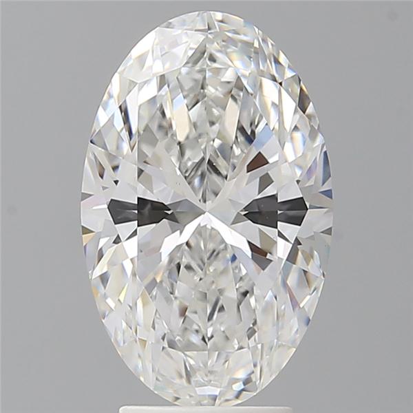 4.07 ct. oval Lab Grown Diamond front image