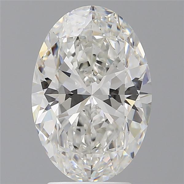 3.57 ct. oval Lab Grown Diamond front image