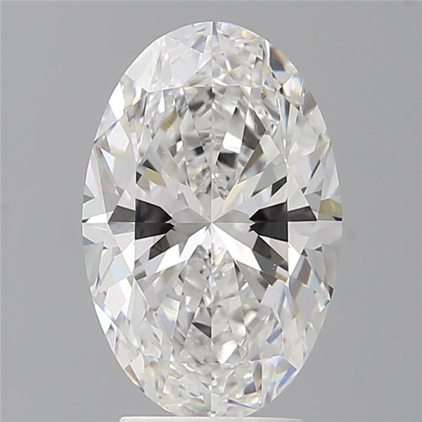 3.60 ct. oval Lab Grown Diamond front image
