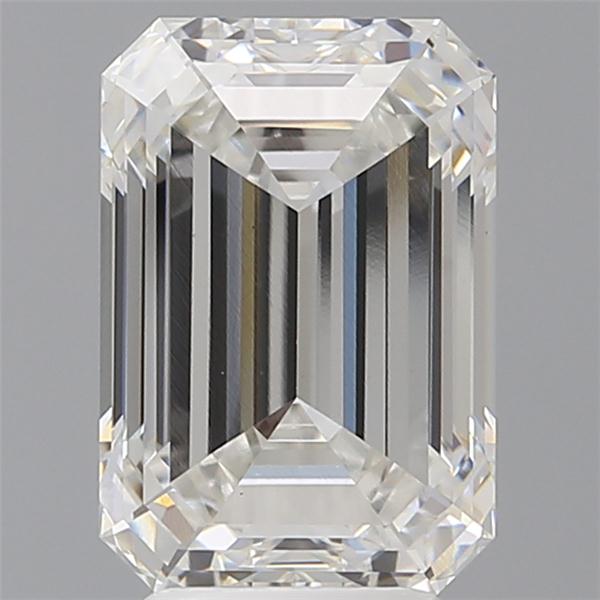 4.57 ct. emerald Lab Grown Diamond front image