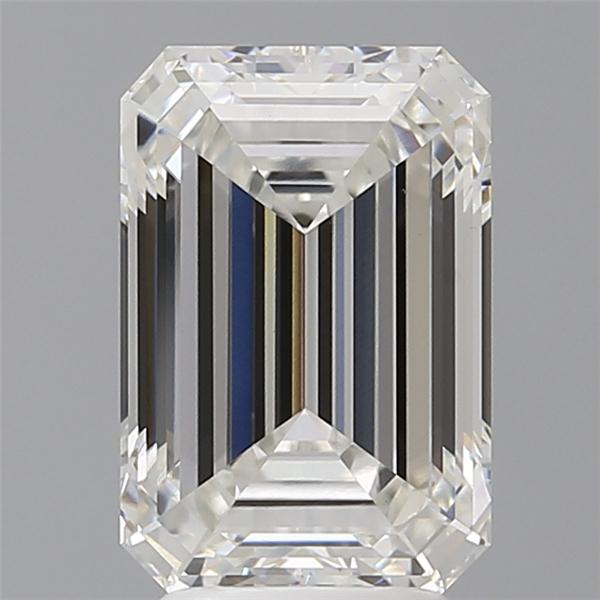 4.10 ct. emerald Lab Grown Diamond front image