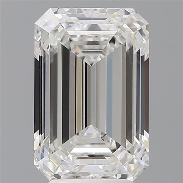 4.59 ct. emerald Lab Grown Diamond front image