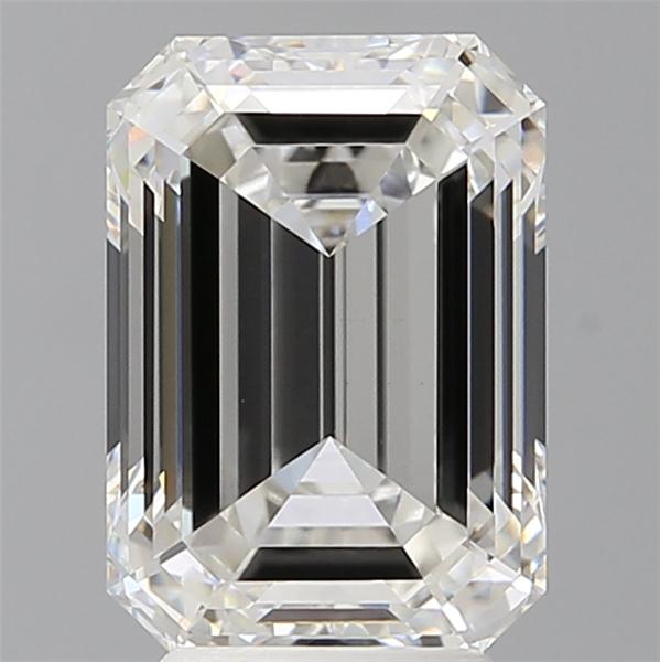 4.10 ct. emerald Lab Grown Diamond front image