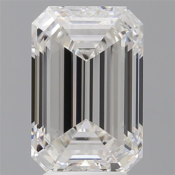 4.04 ct. emerald Lab Grown Diamond front image