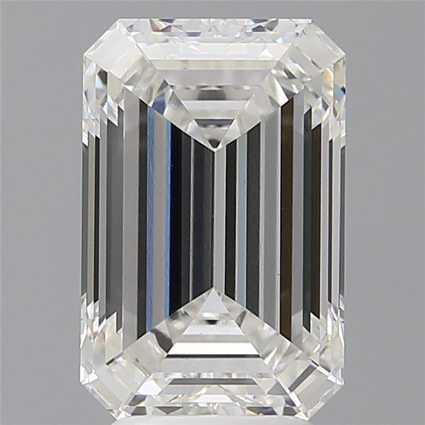 4.52 ct. emerald Lab Grown Diamond front image