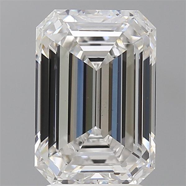 3.60 ct. emerald Lab Grown Diamond front image