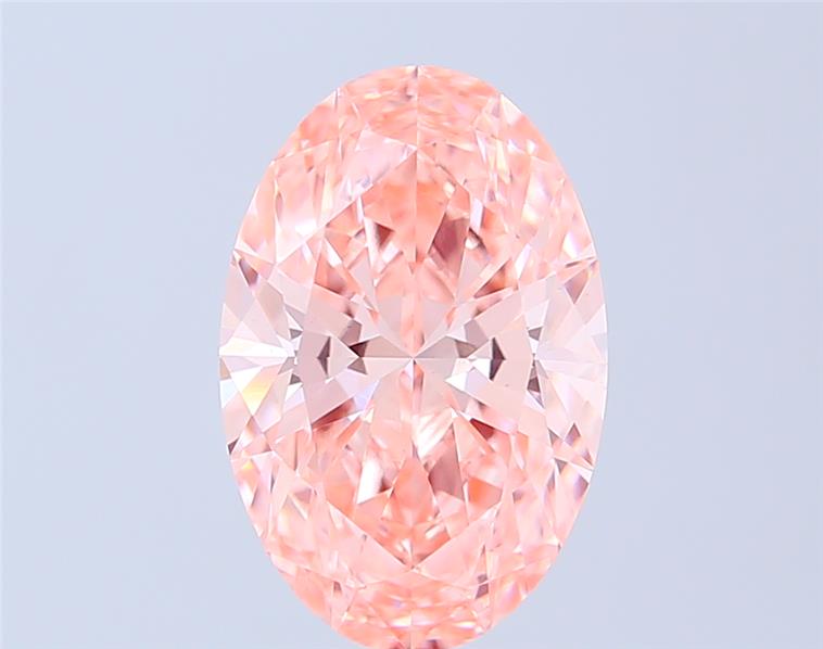 3.50 ct. oval Lab Grown Diamond front image