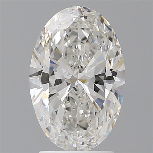 2.58 ct. oval Lab Grown Diamond front image