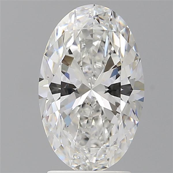 2.58 ct. oval Lab Grown Diamond front image