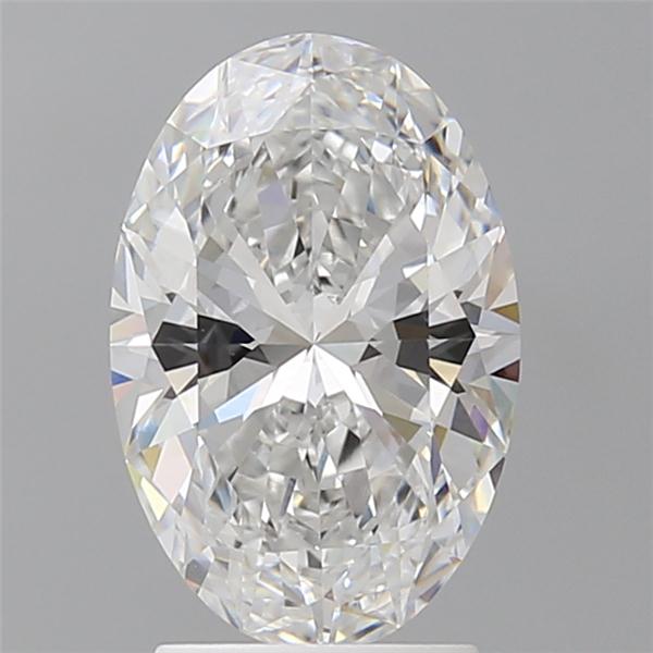 2.59 ct. oval Lab Grown Diamond front image